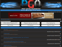 Tablet Screenshot of pinoygaming.org